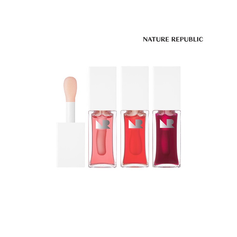 Nature Republic (현대Hmall)네이처리퍼블릭 글레이즈 샤인 립 오일 (3종 택 1)