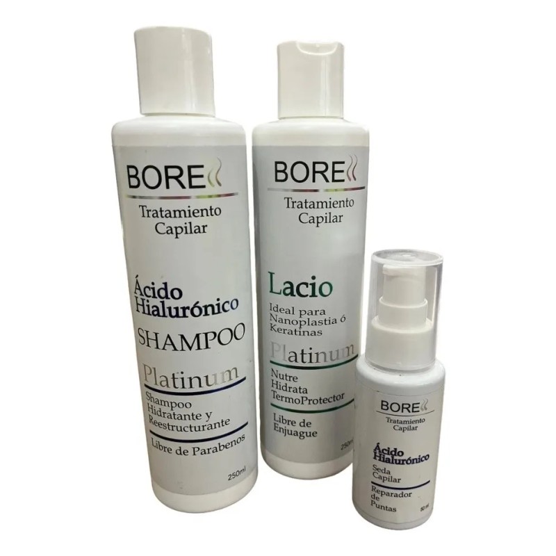 Tratamiento Capilar Cabello Lacio Borell Keratina Nanoplasti