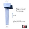 Generisch Koch Rain Gauge Transparent with Holder for Post or