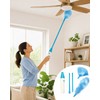 Electric Spin Duster for Household Cleaning – Adjustable Microfiber Dust