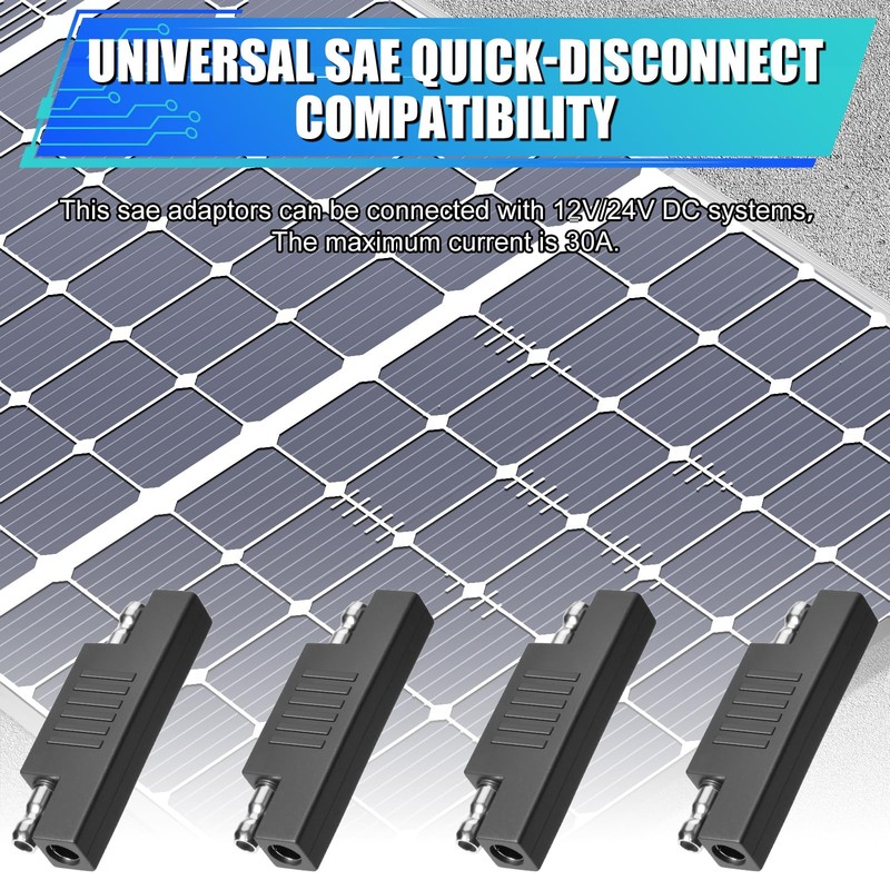 Usngsny SAE Polarity Reverse Adapter - Quick Disconnect SAE Connector