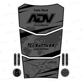 Tank Pad Sticker Resin Compatible with R 1250 GS Adventure 2021 Tank Pad