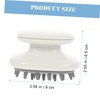 COLLBATH Scalp Massaging Shampoo Brush Rubber Hair Care Tool Shower