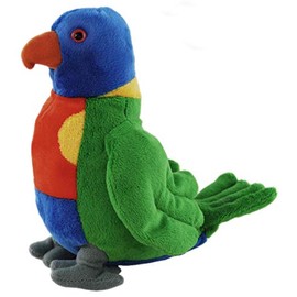 Elka Australia 11156-18 Lorikeet Parrot Soft Plush Toy, 18 Centimeters