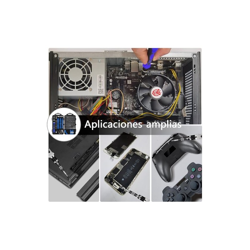 KIROGILY Juego de Desarmadores 130 en 1, para Phone, Laptop,