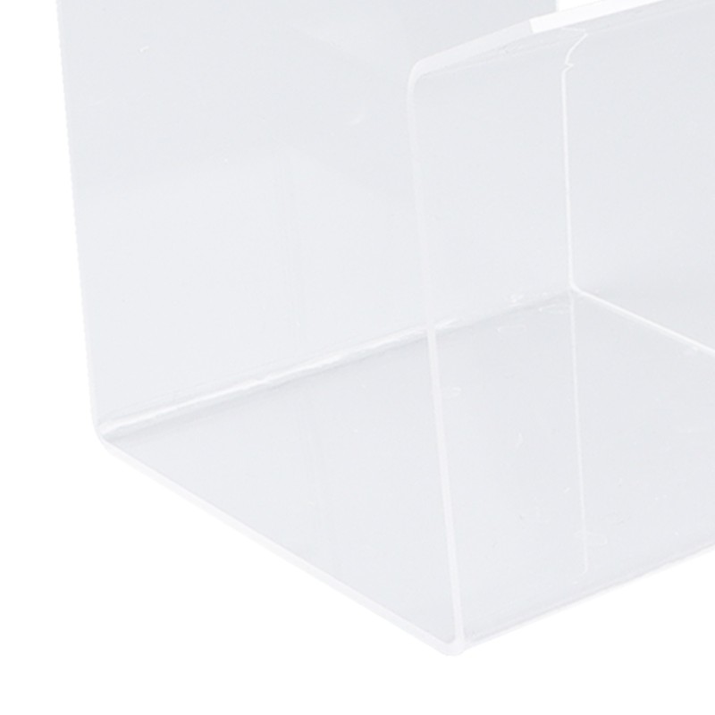 2Pcs Zip Lock Bag Holder Acrylic Food Storage Bag Stand