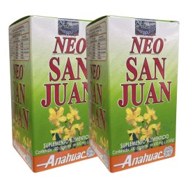 Neo San Juan Hierba De San Juan 100 Cpsulas Anahuac Sin Sabor Vegano                                                                                  
