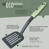 Fackelmann Ecolution Spatula - Wood Fibre and Organic Plastic Slotted