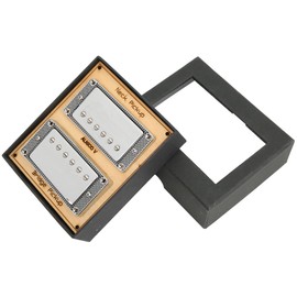 2Pcs Double Coil Pickup Silver 5 Strings Electric Guitar Musical Instrument Accessories