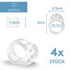 GALACE Door Handle Buffer [Pack of 4] - Transparent Door