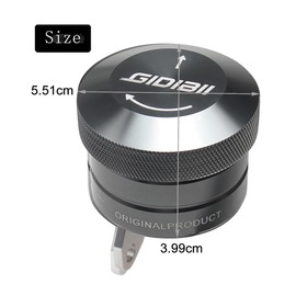 GIDIBII Universal Motorcycle Chain Oiler Lubricator Oiler Auto Hand Control Motorbike Oil Cup Part (Gray)