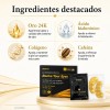 Mascarillas Ojos Oro 24k Hidratantes Ojeras 20 Pares