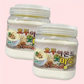 오양식품 호두 아몬드 잣 마죽 통 800g 2개 선식 4440509 Ouyang Food Walnut Almond Pine Nut Sweet Rice Porridge 800g 2-pack Snack 4440509