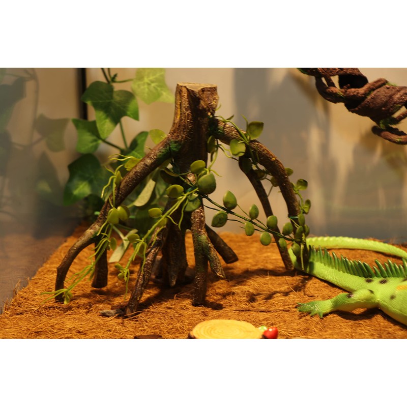 AQUA KT Reptile Corner Climbing Branch with Plant Snake Climb