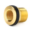 GASHER 1 x Brass 1-1/4 Inch Female 1-1/2 Inch Male