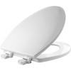 Mayfair 146EC 000 Molded Wood Toilet Seat with Lift-Off Hinges,