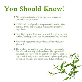 Soilmount Bidens Tripartita Tea, Trifid Bur-marigold Tea, (Bidens Tripartita L./Trifid Bur-marigold/Gui Zhen Cao/鬼针草/귀신침 초) Non-GMO, Caffeine-Free, 18 Bleach-Free Tea Bags