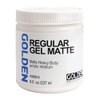 Golden Regular Matte Gel Medium-8 ounce