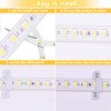 pcningled Outdoor LED Strip Lights Waterproof 32.8FT AC 110V Flexible