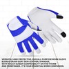 Escort Tools® Heavy Duty Leather Gardening Work Gloves, Thorn Proof,