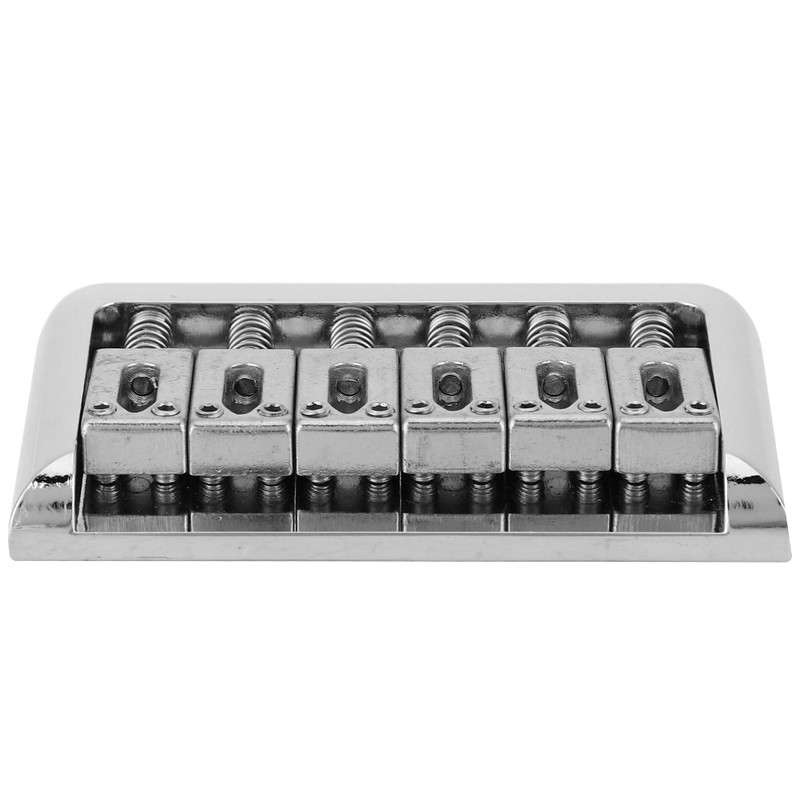 Professional Metal Six string Bridge for 6 string Electric Guitar