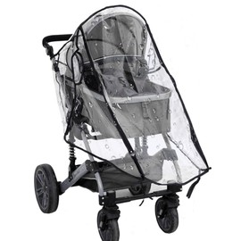 1 Pc Universal Rain Cover for Pushchair Transparent and Durable Rain Covers for Pram Easy to Store Universal Pram Rain Cover Suitable for Most Pushchair