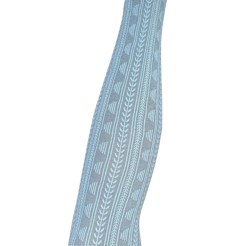 Tightology Organic Cotton Tights Summer Blue, S-M