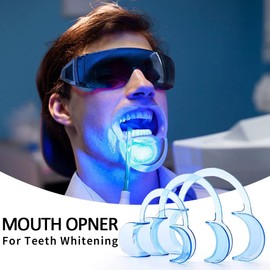 Dental Cheek Retractor C Shape Mouth Opener Size S,M,L, Pack of 3