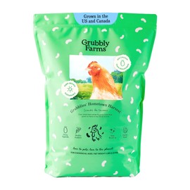 Grubblies - Black Soldier Fly Larvae for Chickens - Chicken Treats Grown in The US and Canada - for Strong Eggshells and Healthy Feathers - Grubblies Hometown Harvest 5LB