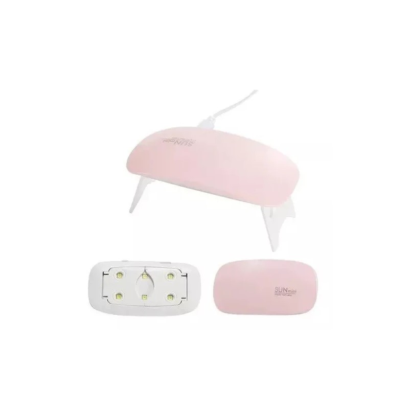 DGEA-Store Lampara Led Usb Sun Mini Portatil Uñas Gelish Esmalte