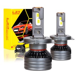 H7 H11 9005 9006 H4 Kit De Faros Delanteros Led 48000lm 150w