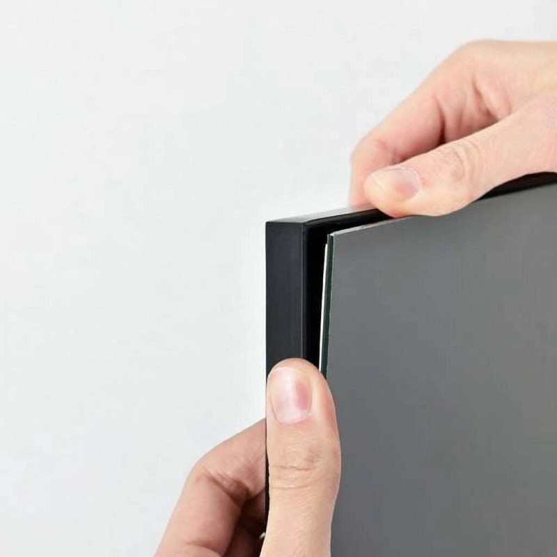 No Brand Mainstays 8.5x11 Front Loading Document Picture Frame, Black,