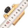 Woodworking Ruler Locator, 45 Degree Line Writer Marking Gauge with