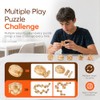 Wooden Brain Teaser Puzzles, 12pcs 3D Brain Teasers for Adults