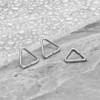 EMSea 20pcs Sink Stopper Triangle Buckle Drain Plug Chain Triangles