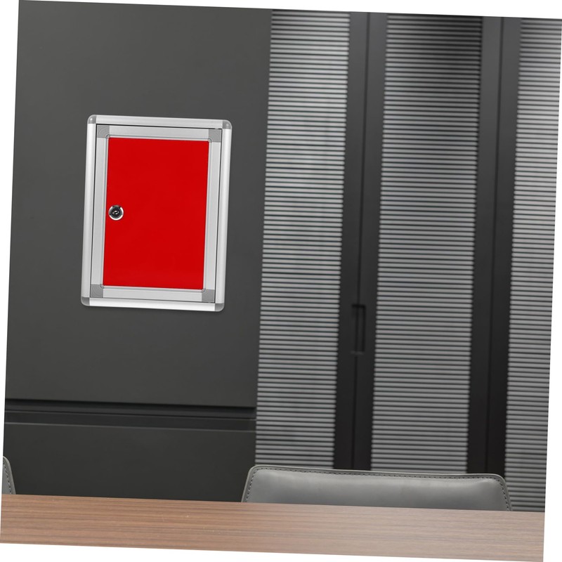 STOBOK Wall Letter Box with Lock Suggestion Box Postbox for