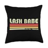 Retro Lash Babe Saying Lash Tech & Lash Artist Version