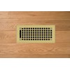 Polished Brass Plated Steel Rockwell Register for Floor/Wall Use -