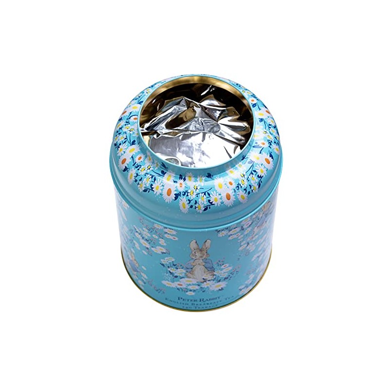New English Teas Peter Rabbit's Daisies Tea Tin with 240