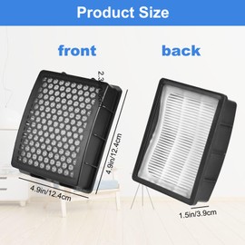 MZY LLC 2 Pack K3010 HEPA Replacement Filter for Kenmore Intuition Bagged and AllergenSeal Bagless Upright Vacuum BU4018 BU4020 BU4021 BU4022 BU4050 BU3040 DU2012 Vacuum Cleaner Filter