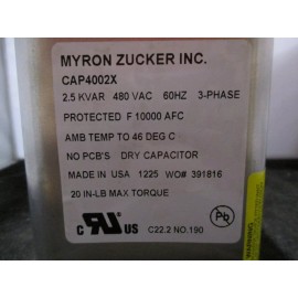 Myron Zucker NEW  CAP4002X Dry Cell Capacitor