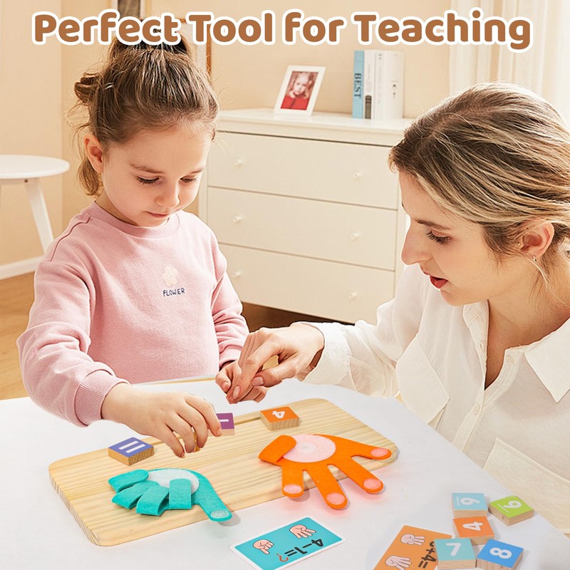 XIAPIA Montessori Toy from 1, Educational Toy, Mathematical Manipulations, Number