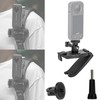Insta360 X4/ONE X3/ONE X2/Ace Pro/Gopro Series 360 Rotating Backpack Clip