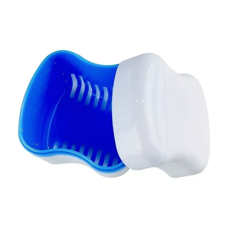 Patry Deluxe Caja Estuche Guarda Dentadura Placa Paladar Baño Dientes