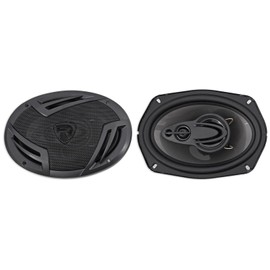 Rockville (2) Rockville RV69.4A 6x9" 1000w 4-Way Car Speakers+(2) 4x6" 500w 3-Way Speakers