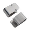 Guifeng 20PCS Silver 304 Stainless Steel Spring Loaded U Shaped