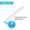 LAVMHAB 6063 Aluminum Round Rod 3mm x 150mm, Solid Shaft