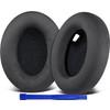 SOULWIT Micro Suede Earpads for Sony WH-1000XM4 Headphones, Ear Pads