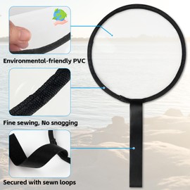 NVAAV 6 Pack Fishing Lure Covers, Bait Gloves Lure Wrap Rod Armour Fishing Bait Hook Cover Lure Shield Guard to Keep Fishermen Fishing Safe for Fishing Rod (8 Inch)