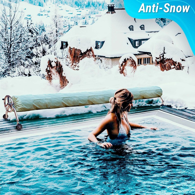 ARDILA VEELA Pool Covers for Inground Pools, Pools Reel up